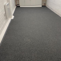carpet fitted in commercial space