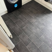 tile pattern LVT flooring